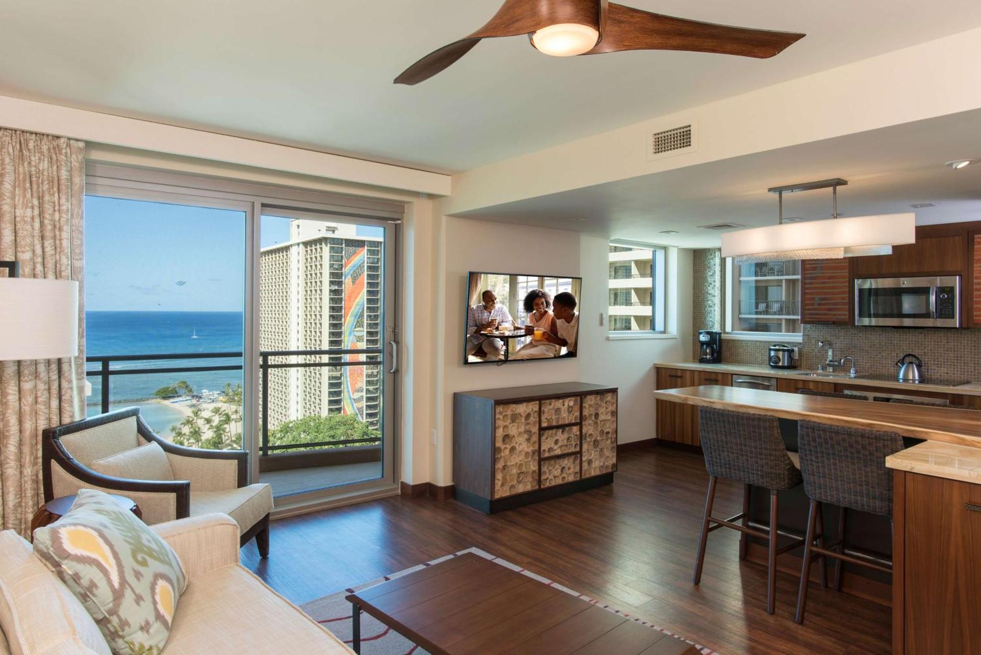 Готель Hilton Grand Vacation Club The Grand Islander Waikiki Гонолулу Екстер'єр фото